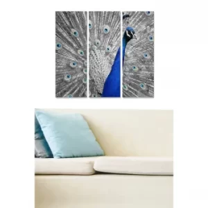 Image of MDF1676635 Multicolor Decorative MDF Painting (3 Pieces)