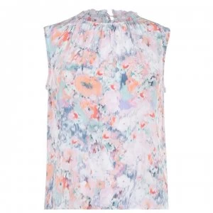 Image of Velvet Ellis Sleeveless T-Shirt - WatercolorPrint