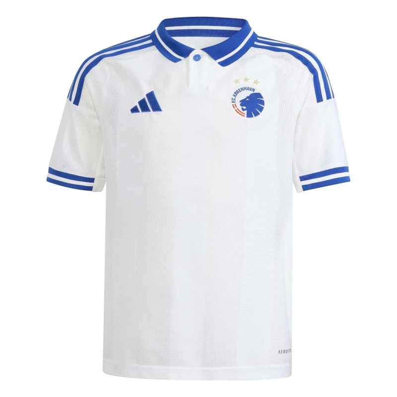Image of adidas Copenhagen Home Shirt 2025 2026 Juniors White/Blue male 7-8 Years