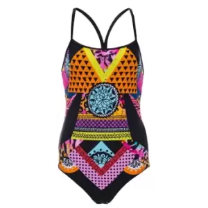 Image of Slazenger Thinstrap Swimsuit Womens - Multi