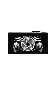 Image of Skull Pentagram Pencil Case
