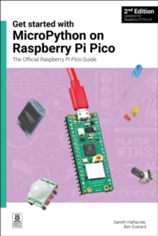 Image of Get Started with MicroPython on Raspberry Pi Pico : The Official Raspberry Pi Pico Guide Paperback / softback