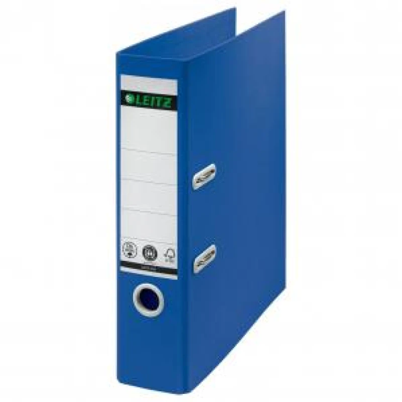 Image of Leitz 180 Recycle Lever Arch File A4 80mm Spine Blue 10180035 41101AC EXR41101AC
