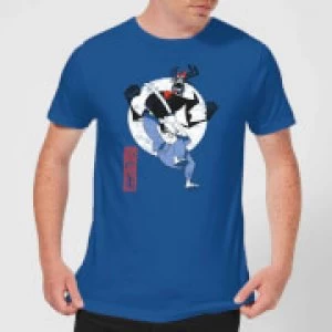 Image of Samurai Jack Eternal Battle Mens T-Shirt - Royal Blue - S