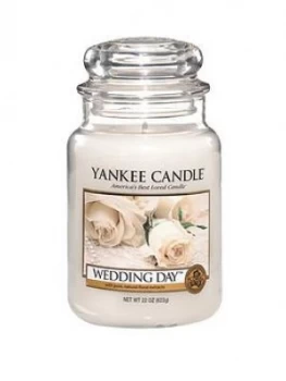 Image of Yankee Candle Large Jar Wedding Day Scented Candle 623g