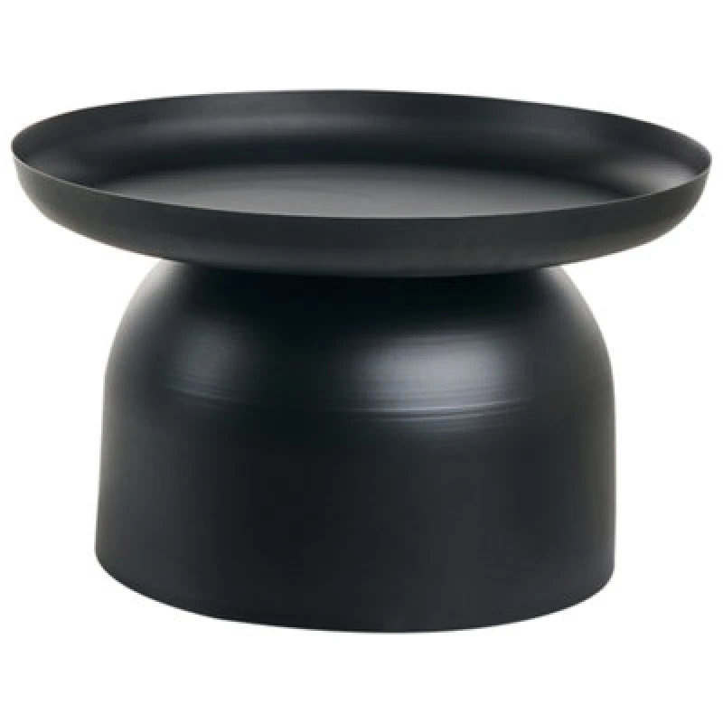 Image of Beliani Coffee Table Torrens Metal Black