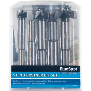 Image of Bluespot - 20500 5 Piece Forstner Bit Set (15-35mm)