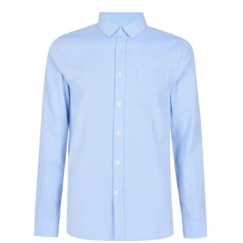 Image of Howick Oxford Slim Fit Shirt - Sky