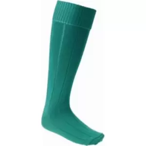 Image of Carta Sport Boys Football Socks (3 UK-6 UK) (Emerald Green)