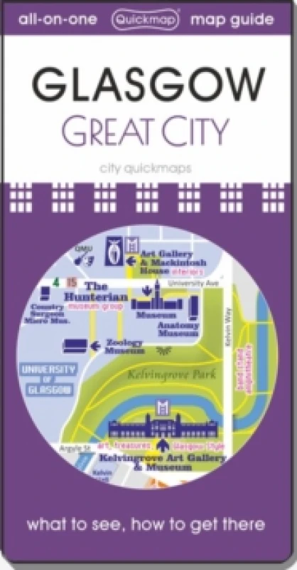 Image of Glasgow - Great City : map guide of What to see & How to get there Sheet map, folded