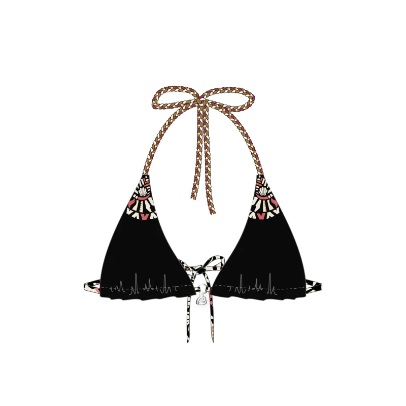 Image of banana moon Womens swimsuit top Banana Moon Crico Tomales Noir Female XL