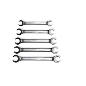 Image of Metric Flare Nut Spanner Set, 8 - 17mm, Set of 5