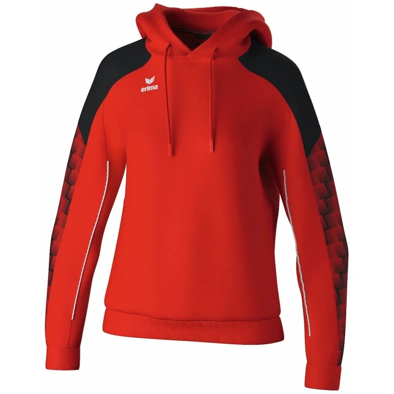 Image of Womens hooded sweatshirt Erima Evo Star Rouge Female 42