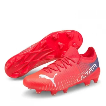 Image of Puma Ultra 2.2 FG Football Boots - SunBlaze/Blue