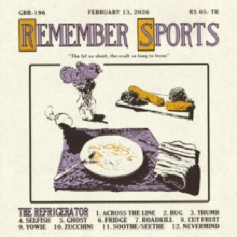 Image of Remember Sports The Refrigerator (Vinyl) 12 Album Coloured Vinyl (Limited Edition)
