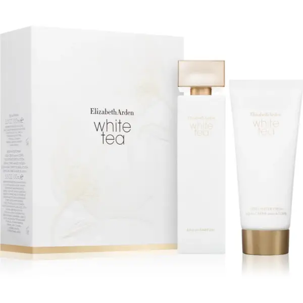 Image of Elizabeth Arden White Tea Eau de Parfum + Body Cream 100ml Gift Set