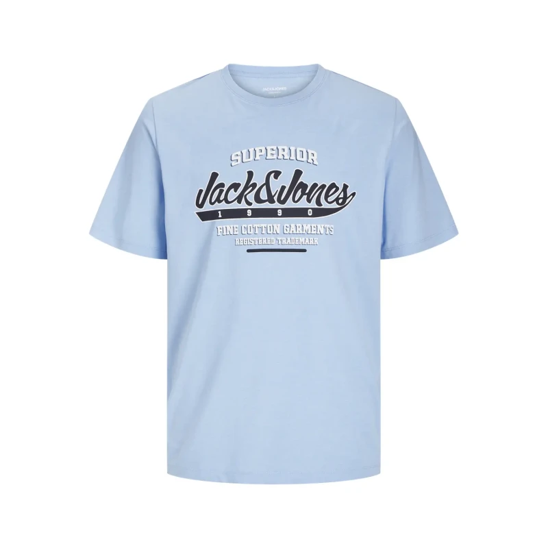 Image of jack & jones Round neck T-Shirt Jack & Jones Logo Gris Male 3XL