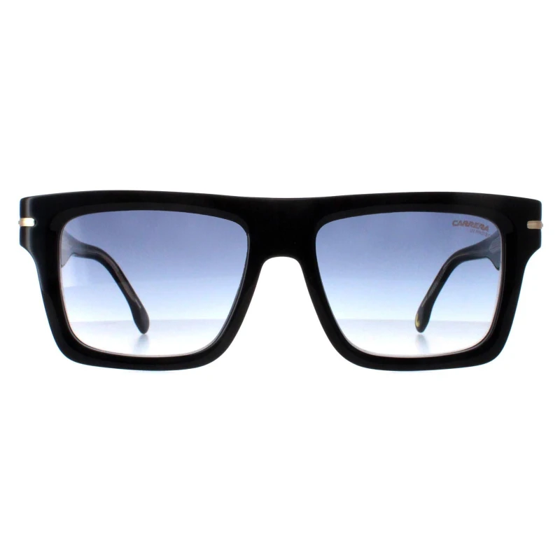 Image of Carrera Carrera Men Square Striped Black Blue Gradient 305/S Black One Size Male 716736770963
