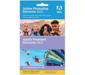 Image of ADOBE Photoshop Elements 2023 & Premiere Elements 2023 - Student & Teacher Edition