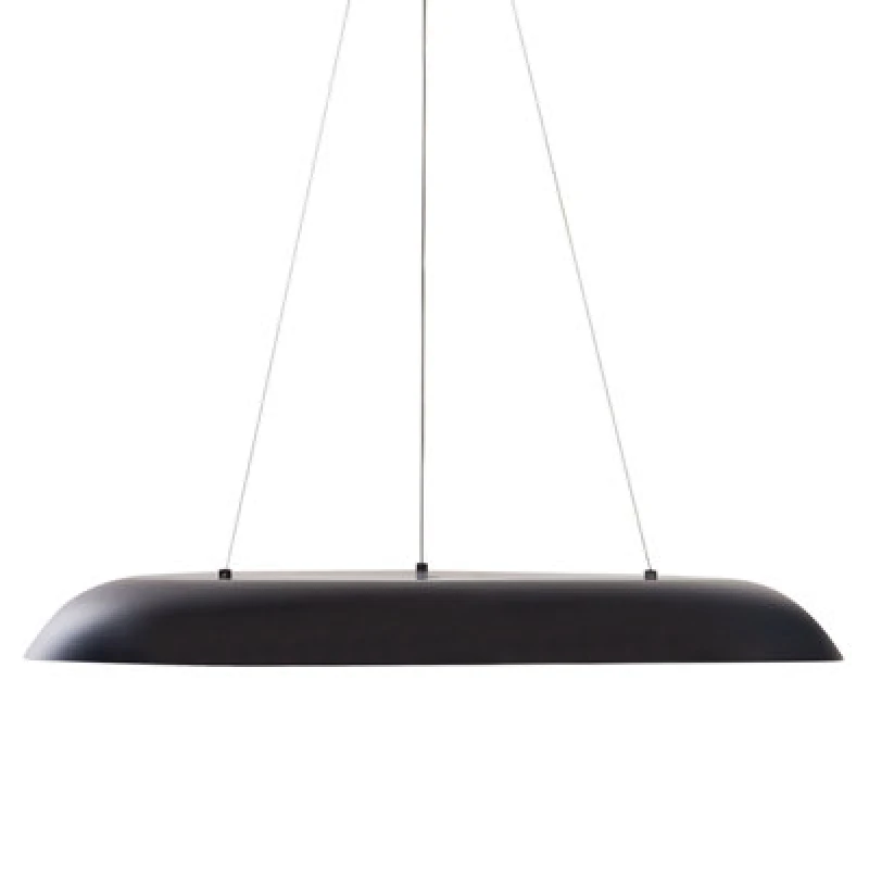 Image of Beliani LED Pendant Lamp Surko Metal Black