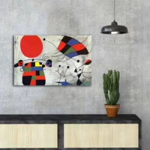 Image of FAMOUSART-078 Multicolor Decorative Canvas Painting