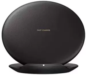 Image of Samsung Wireless Charger Convertible Pad And Stand Only Pristine - Black