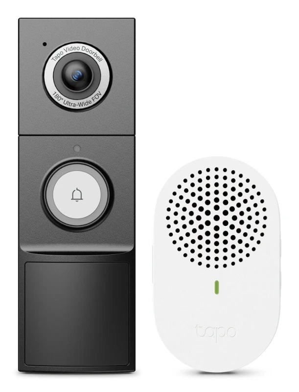 Image of TP Link Tapo Video Doorbell Camera 1 × D235, 1 × D100C TAPO D235
