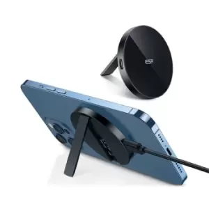 Image of ESR HaloLock Kickstand Wireless Charger MagSafe Compatible Black 2C515AB