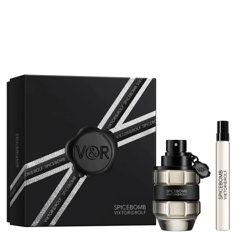 Image of Viktor & Rolf Spicebomb Eau de Toilette 50ml Gift Set (Worth £82)