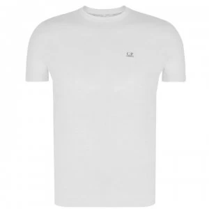 Image of CP COMPANY Reverse Goggle Print T Shirt - White 103