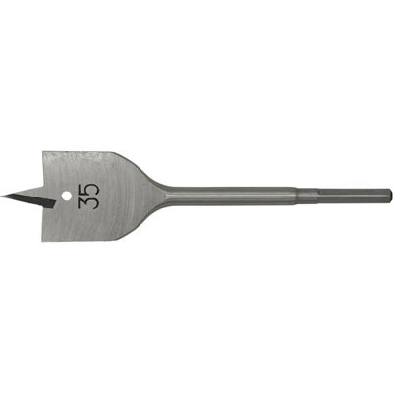 Image of Loops 35 x 152mm Fully Hardened Wood Drill Bit - Hex Shank - High Performance Woodwork Multi