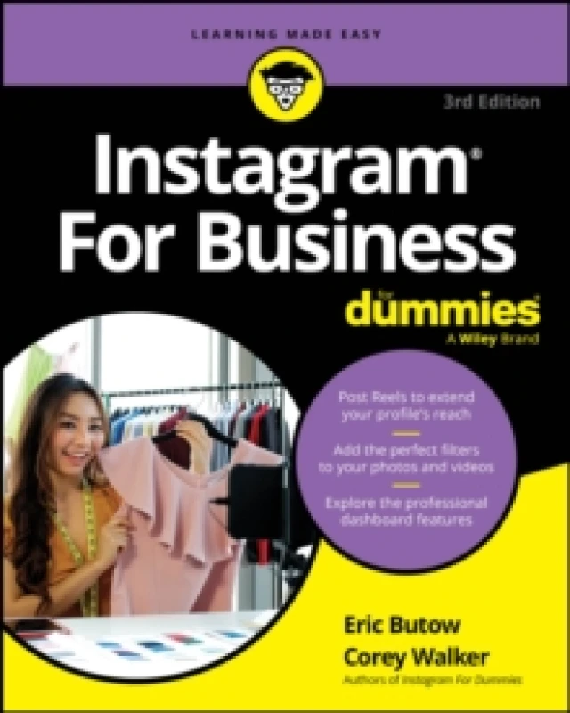 Image of Instagram For Business For Dummies Paperback / softback