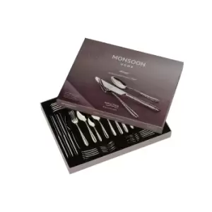 Image of Arthur Price 44 Piece Monsoon Mirage Cutlery Set - Stainless Steel