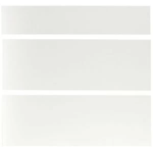 Image of IT Kitchens Santini Gloss White Slab Pan drawer front W800mm Set of 3