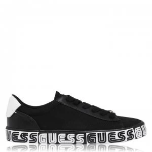 Image of Guess Greha Canvas Shoes - Black