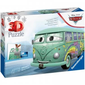 Image of Disney Pixar Cars Filmore - VW Camper Van 3D Jigsaw Puzzle (162 Pieces)