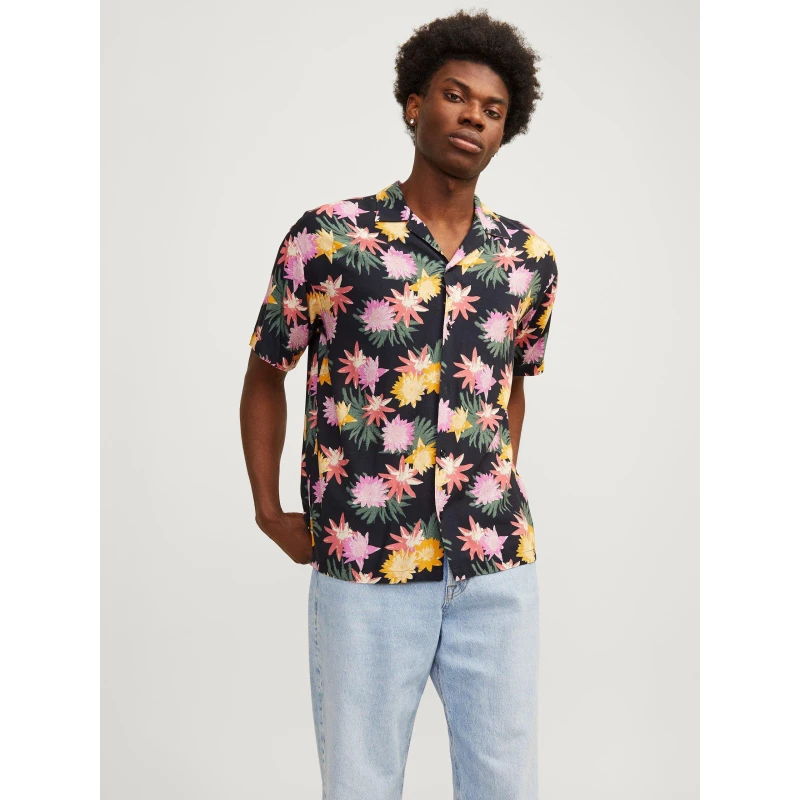 Image of Jack and Jones Tampa Shirt - Blue Blue S