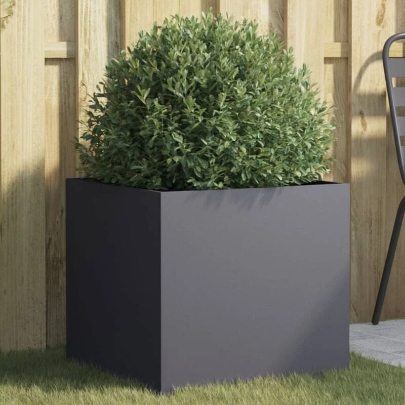Image of VIDAXL Planter Anthracite 49x47x46cm Steel Vidaxl 8721012364219