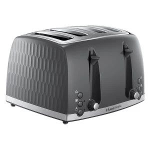 Image of Russell Hobbs Honeycomb 26073 4 Slice Toaster