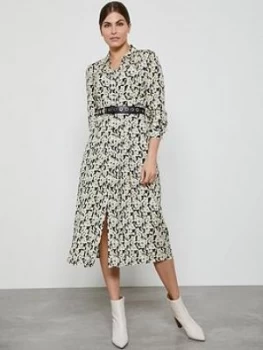 Image of Mint Velvet Beth Print Shirt Dress - Floral Print