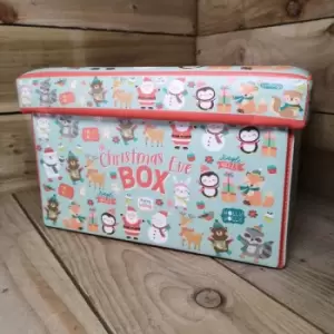Image of 35cm Foldable Christmas Eve Storage Gift Box with Padded Removable Lid