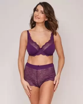 Image of Cotton Traders Womens 2 Pack Olivia Underwired Bras in Purple