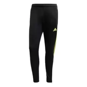 Image of adidas Tiro 23 Club Training Tracksuit Bottoms Mens - Black / Bright Yellow