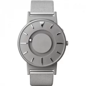 Image of Unisex Eone The Bradley Mesh Silver Titanium Watch