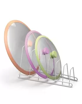 Image of Metaltex Tray Holder, White