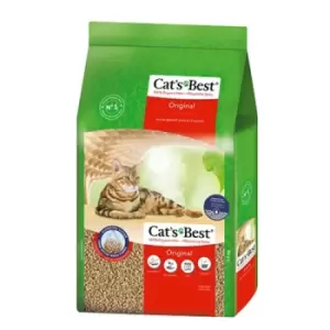 Image of Cat's Best Original Okoplus Clumping Plus Cat Litter, 30 Litre Bag