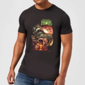 Image of Marvel Incredible Hulk Dead Like Me Mens T-Shirt - Black - S
