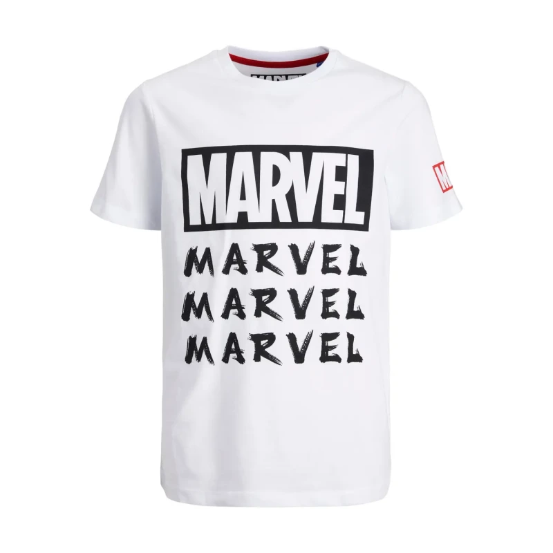 Image of jack & jones T-Shirt round neck child Jack & Jones Jcomarvel Blanc Male 14 ans