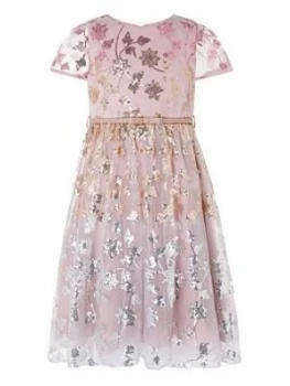 Image of Monsoon Girls Zoey Sequin Ombre Dress - Multi