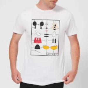 Image of Disney Mickey Mouse Construction Kit T-Shirt - White